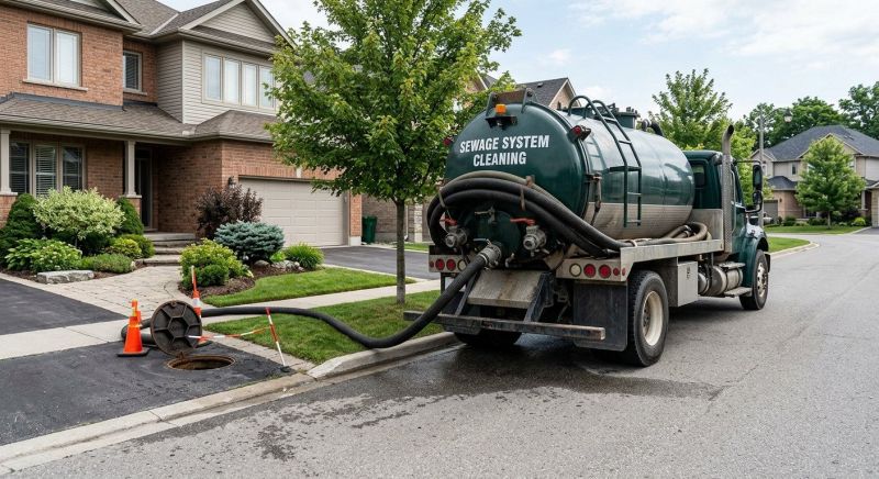 Sewage System Cleaning project example